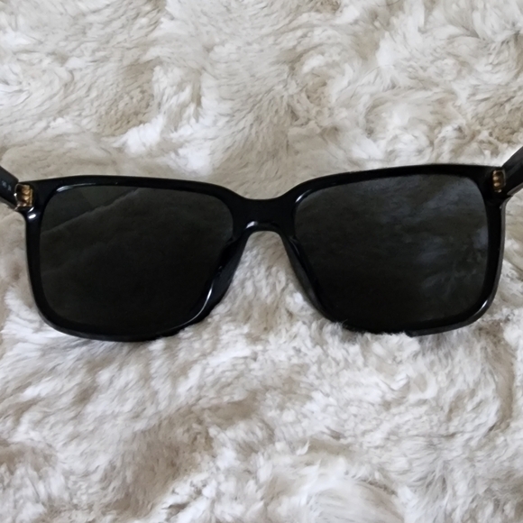 Burberry B 4181 Black Nova Check Square Sunglasses main image 7